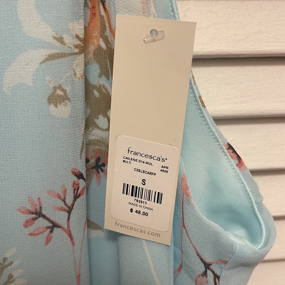 blue rain mini romper - Picture 3 of 3